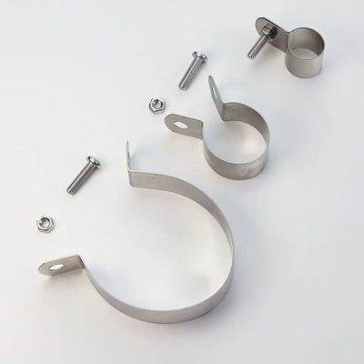 qualità  Customized Galvanized Pipe Clamp Hardware Tools Corrosion Resistance fabbrica