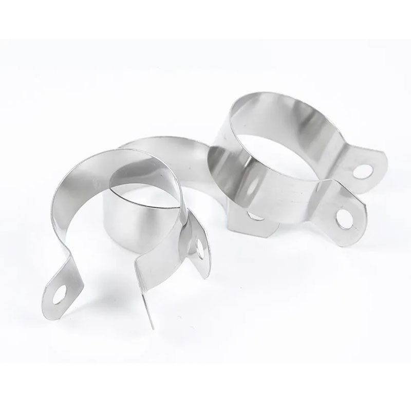 Boltza Morsetto A Bullone A U Per Scarico - Acciaio Inossidabile - Universale A Sella - Diametro 38 Mm (1,5') Con Dadi
