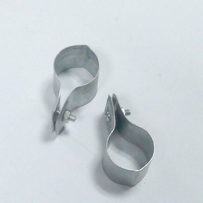 I ganci galvanizzati antiossidanti del tubo dell'OEM hanno galvanizzato i morsetti del condotto