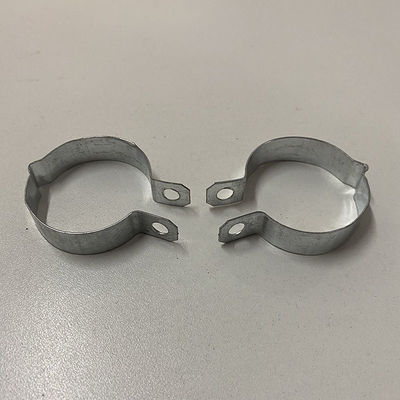 Resistenza alla ruggine galvanizzata di superficie regolare del morsetto di tubo della forte legatura