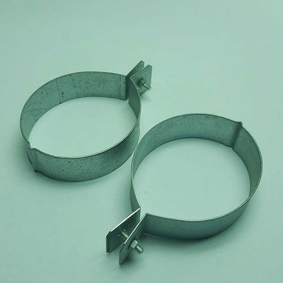 Morsetto di tubo a forma di U galvanizzato standard industriale del morsetto di tubo inossidabile