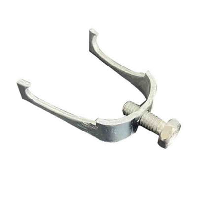 Strato Keel Clamp del ferro del morsetto del condotto del puntone galvanizzato resistenza all'umidità